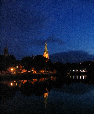 St. Moriz
			    bei Nacht